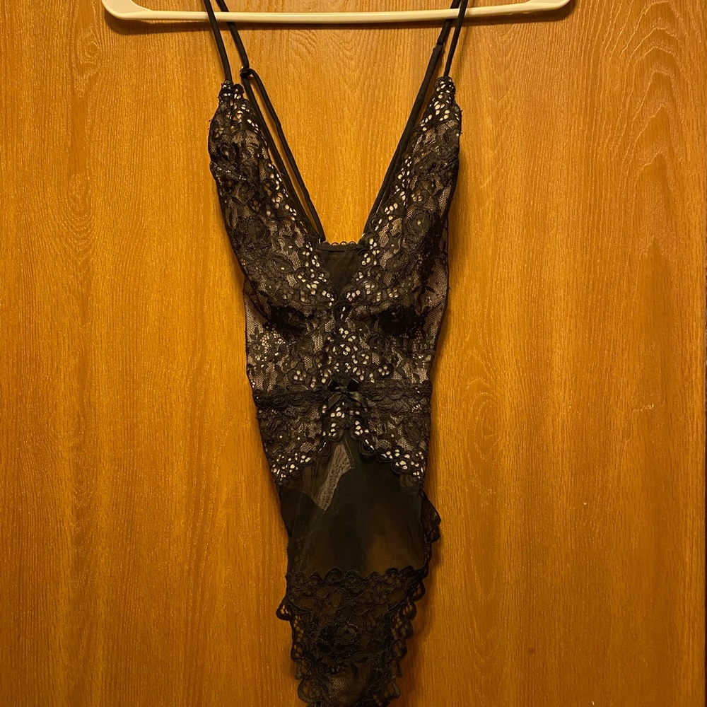 Victoria’s Secret Lace Thong Teddy